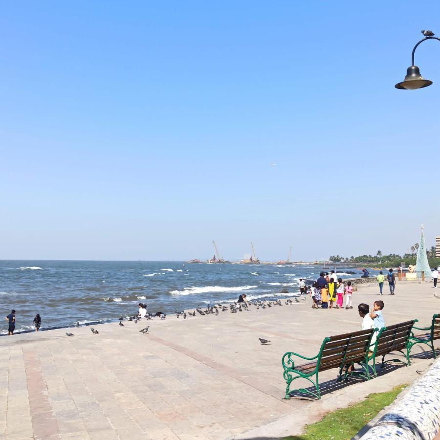 Cozy Private Ac Studio By The Sea Bandstand Bandra W Mumbai Nr Taj Lands End Apartment ภายนอก รูปภาพ