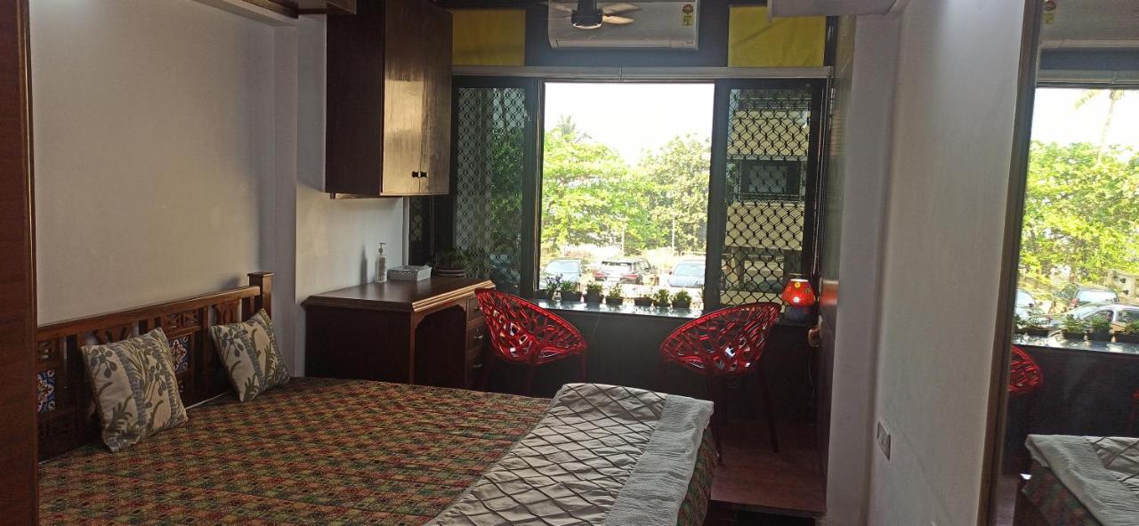 Cozy Private Ac Studio By The Sea Bandstand Bandra W Mumbai Nr Taj Lands End Apartment ภายนอก รูปภาพ